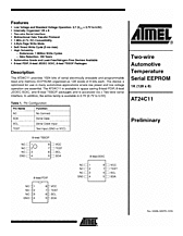 DataSheet AT24C11 Automotive pdf